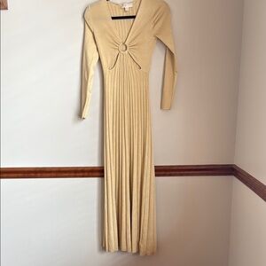Michael Kors Gold Long Sleeve Dress - see description